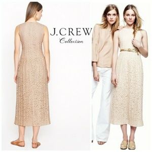 J. CREW Frances Dress in Raindrop Lace, Nude